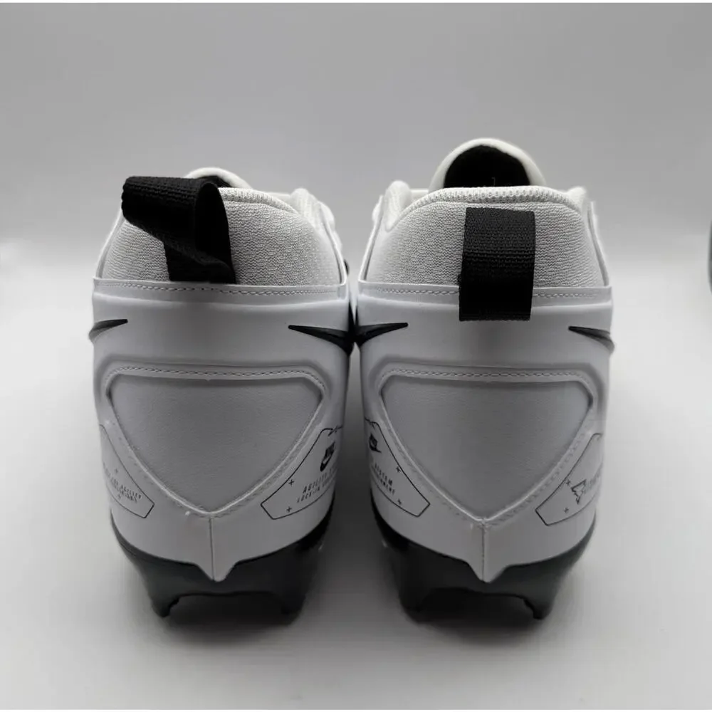 Nike Alpha Menace Pro 3 Men’s 13.5 Football Cleats White‎ CT6649-100 Panda New